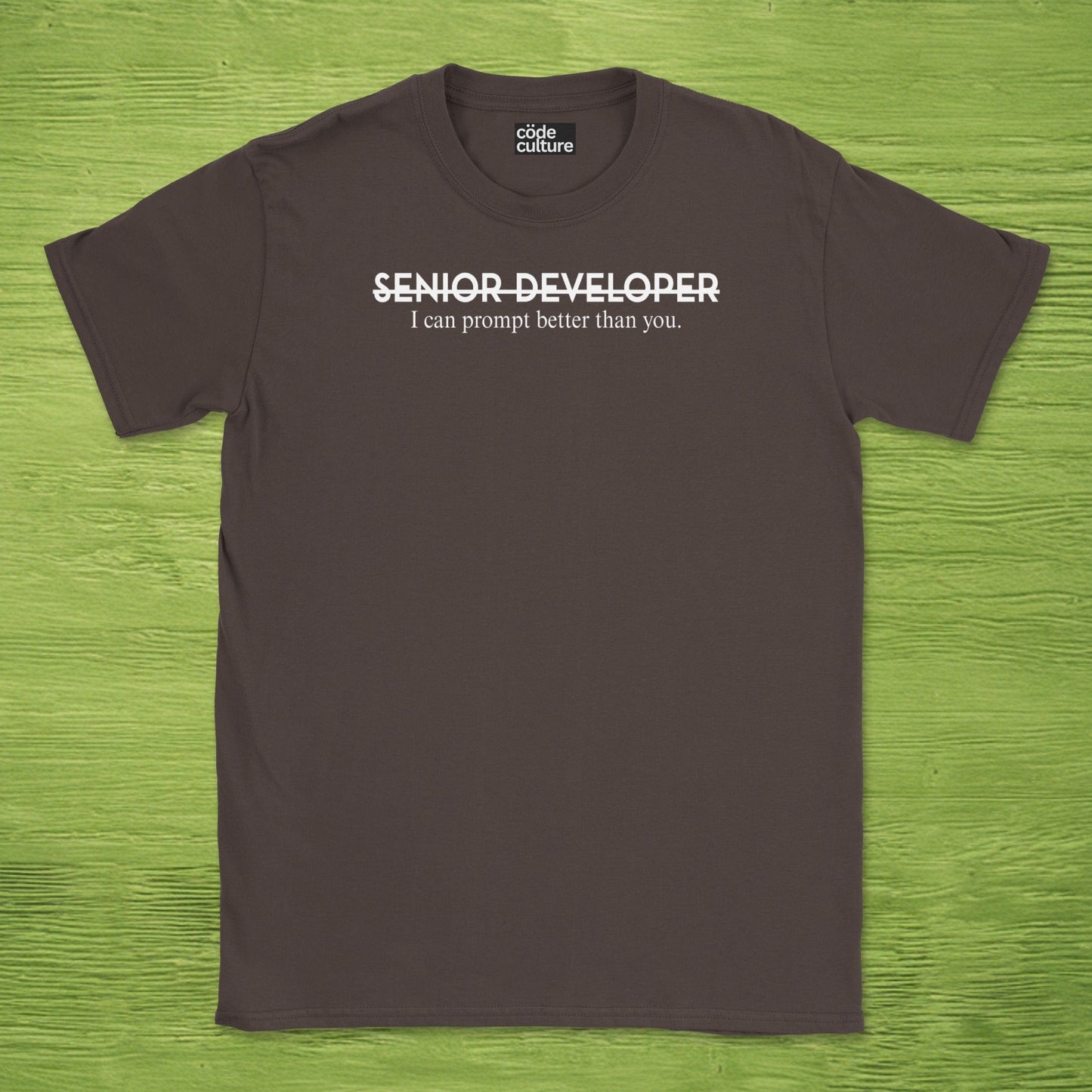 not senior developer shirt