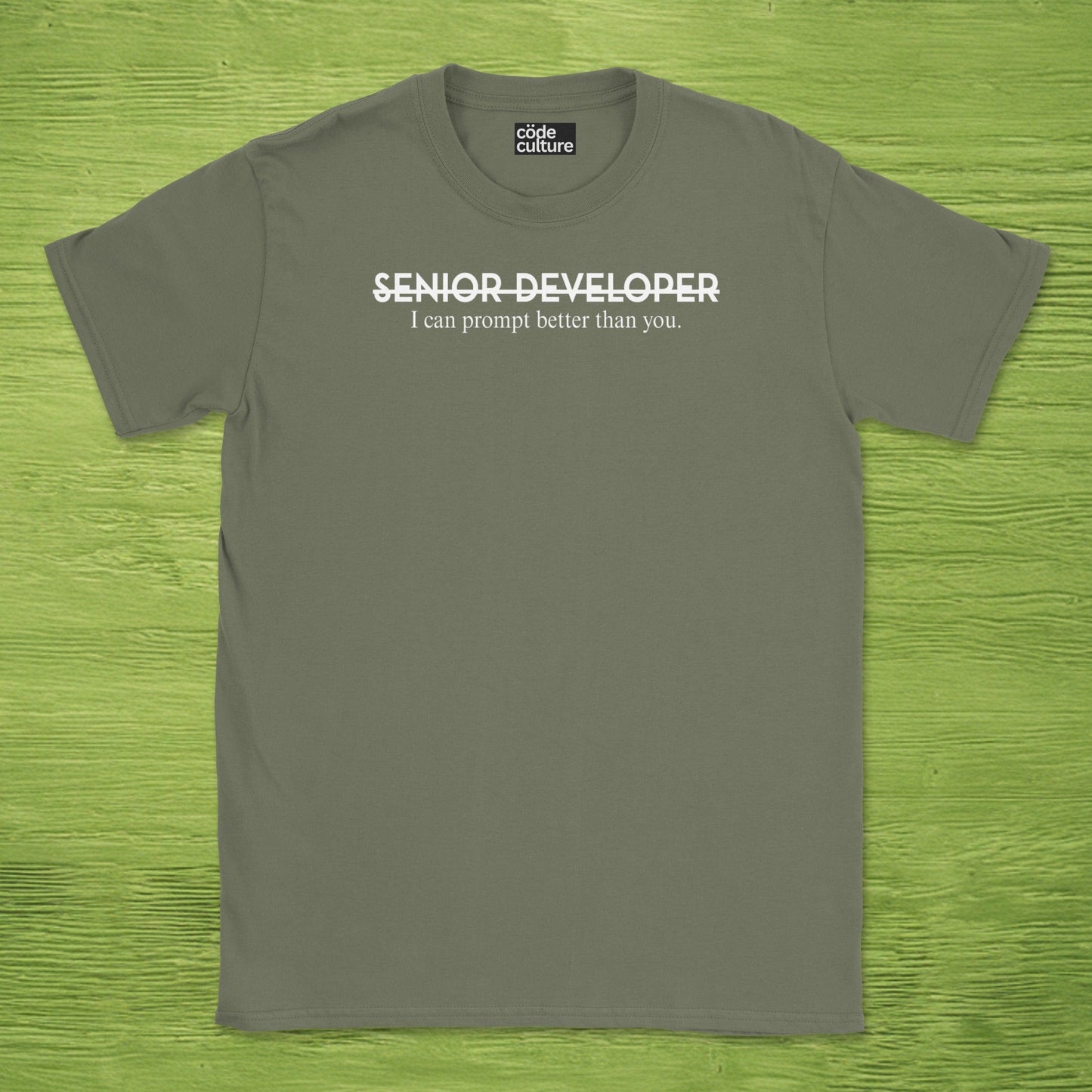 not senior developer shirt
