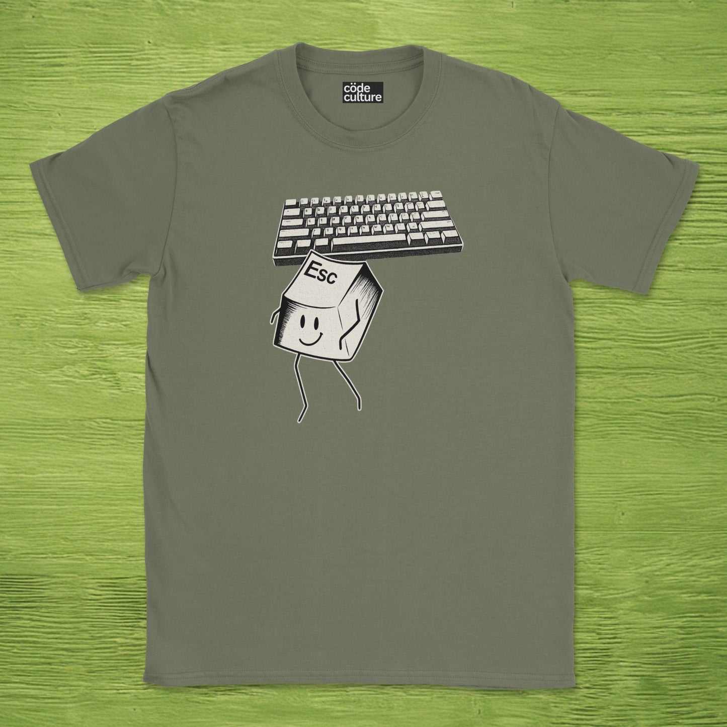 esc keyboard shirt