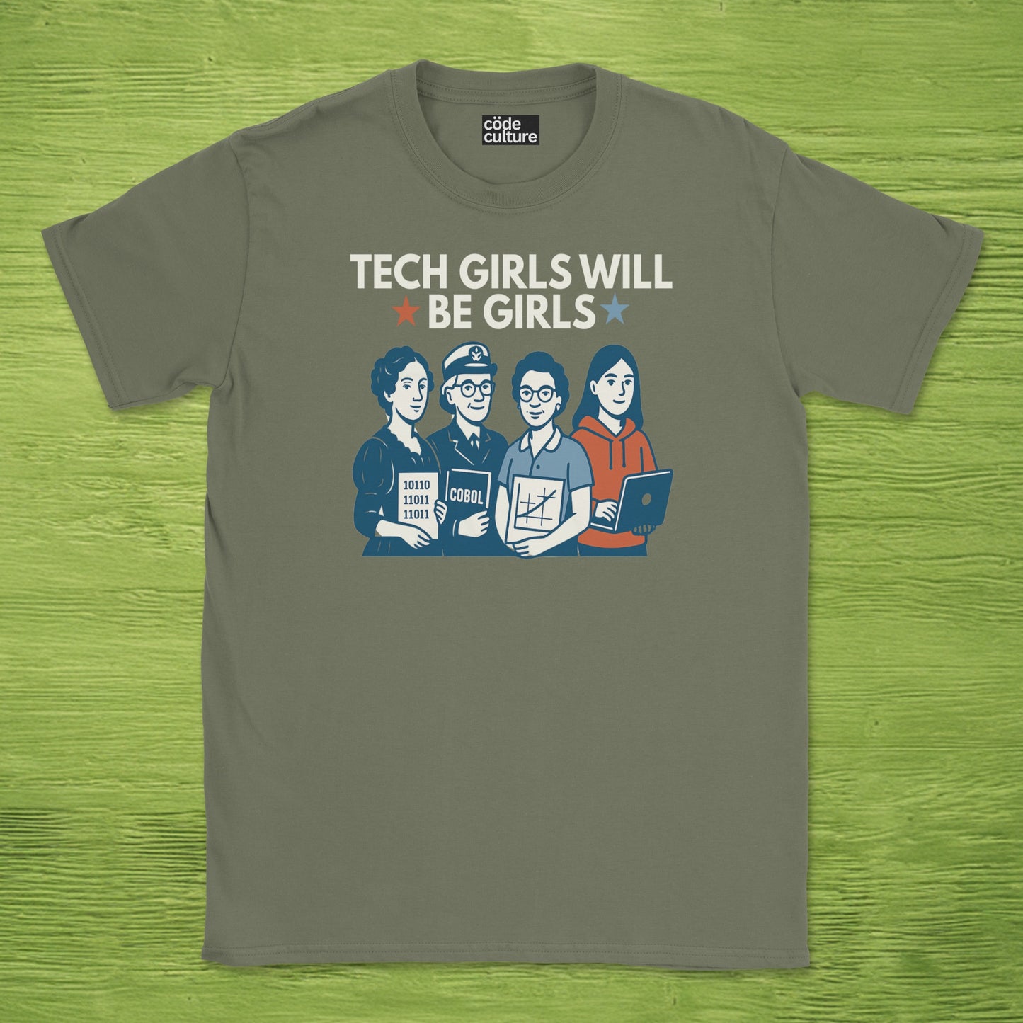 tech girls will be girls shirt