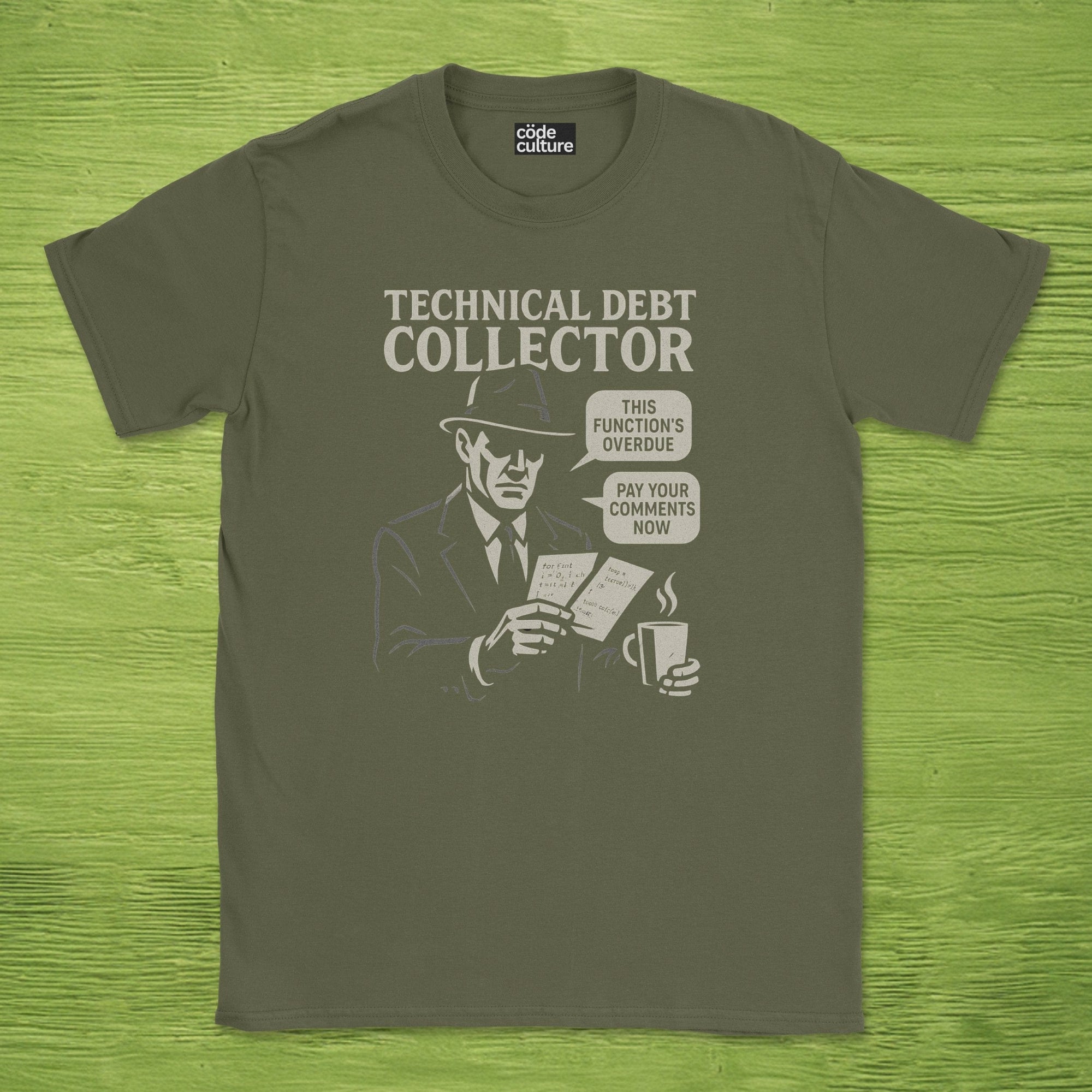 Technical Debt Collector shirt
