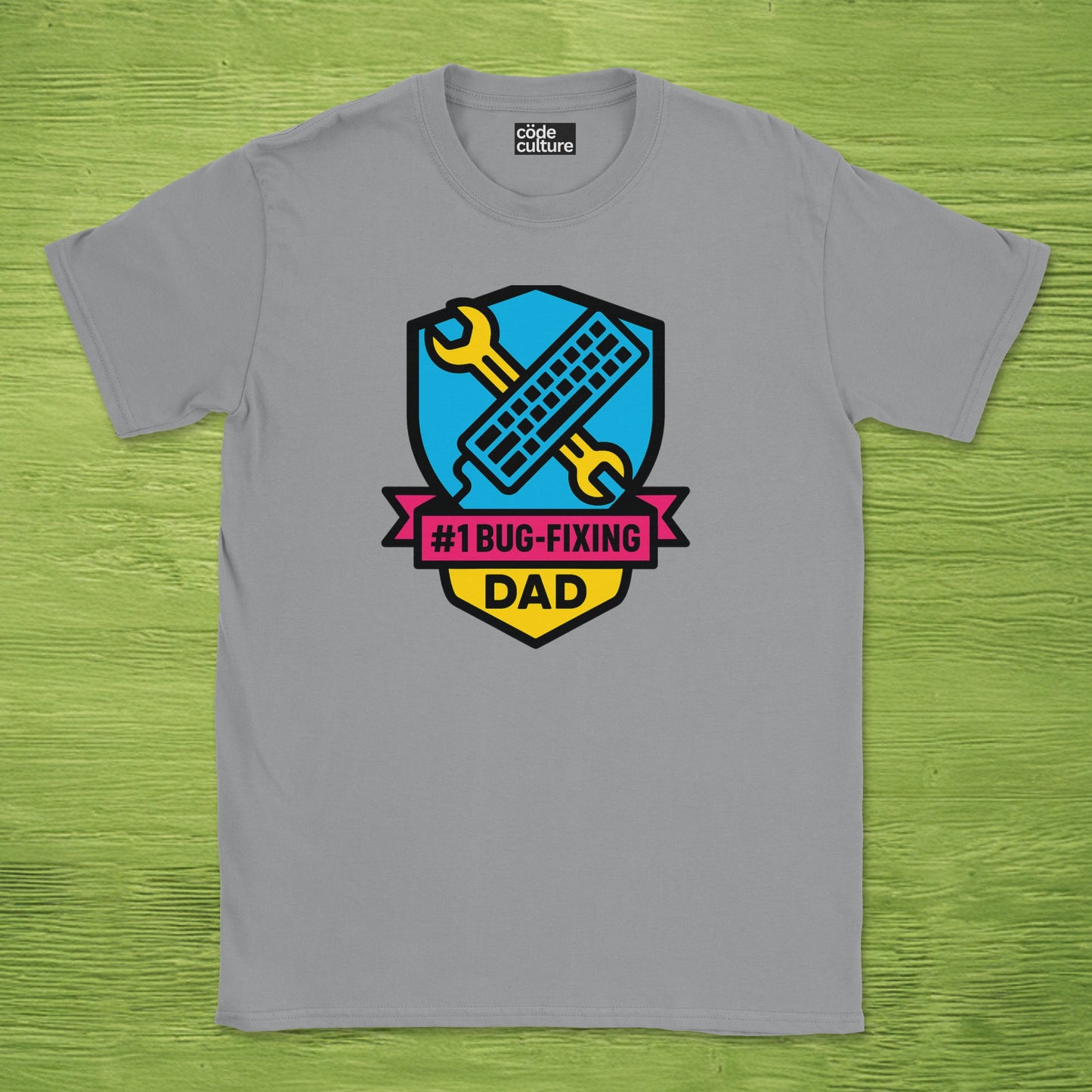 #1 big fixing dad shirt