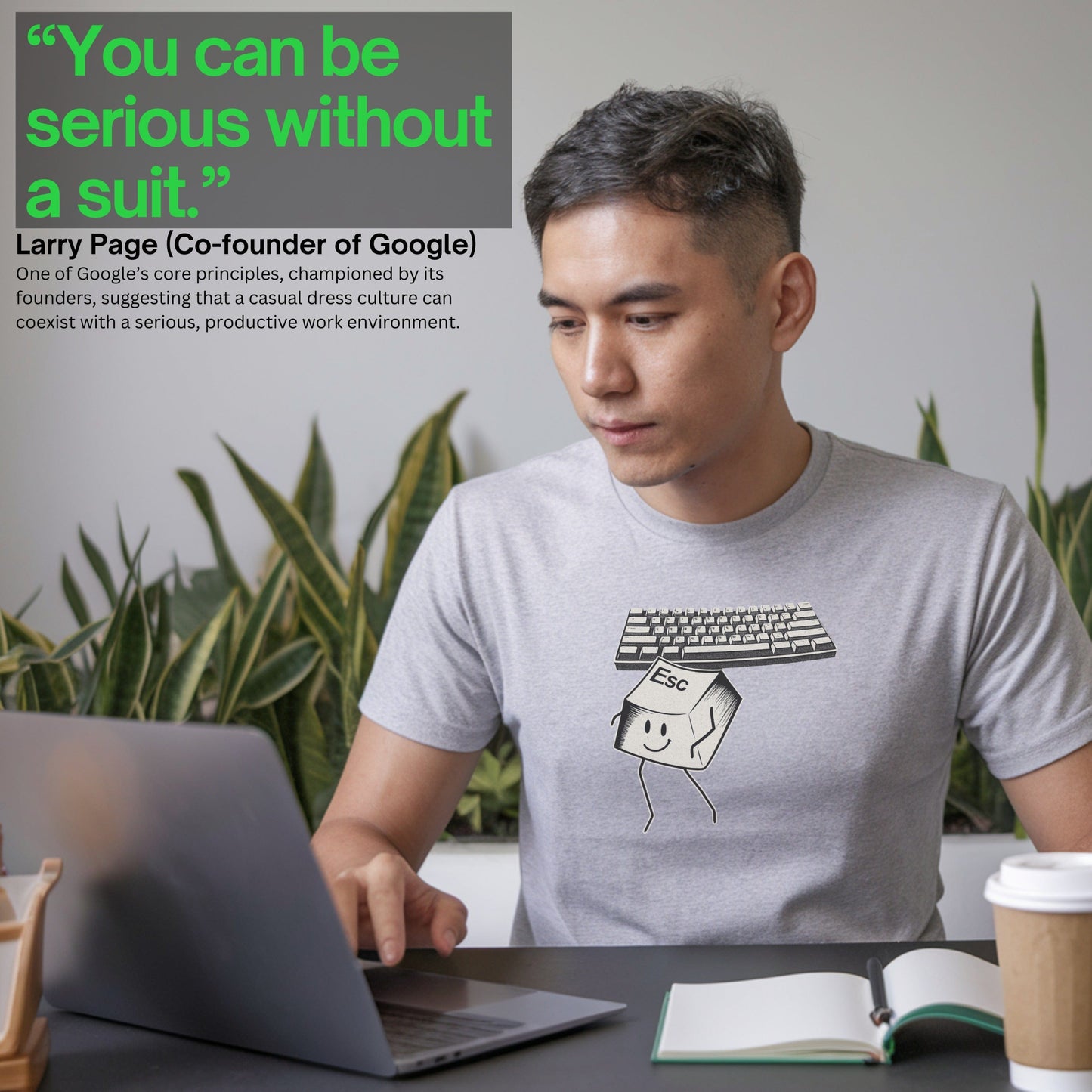 esc keyboard shirt