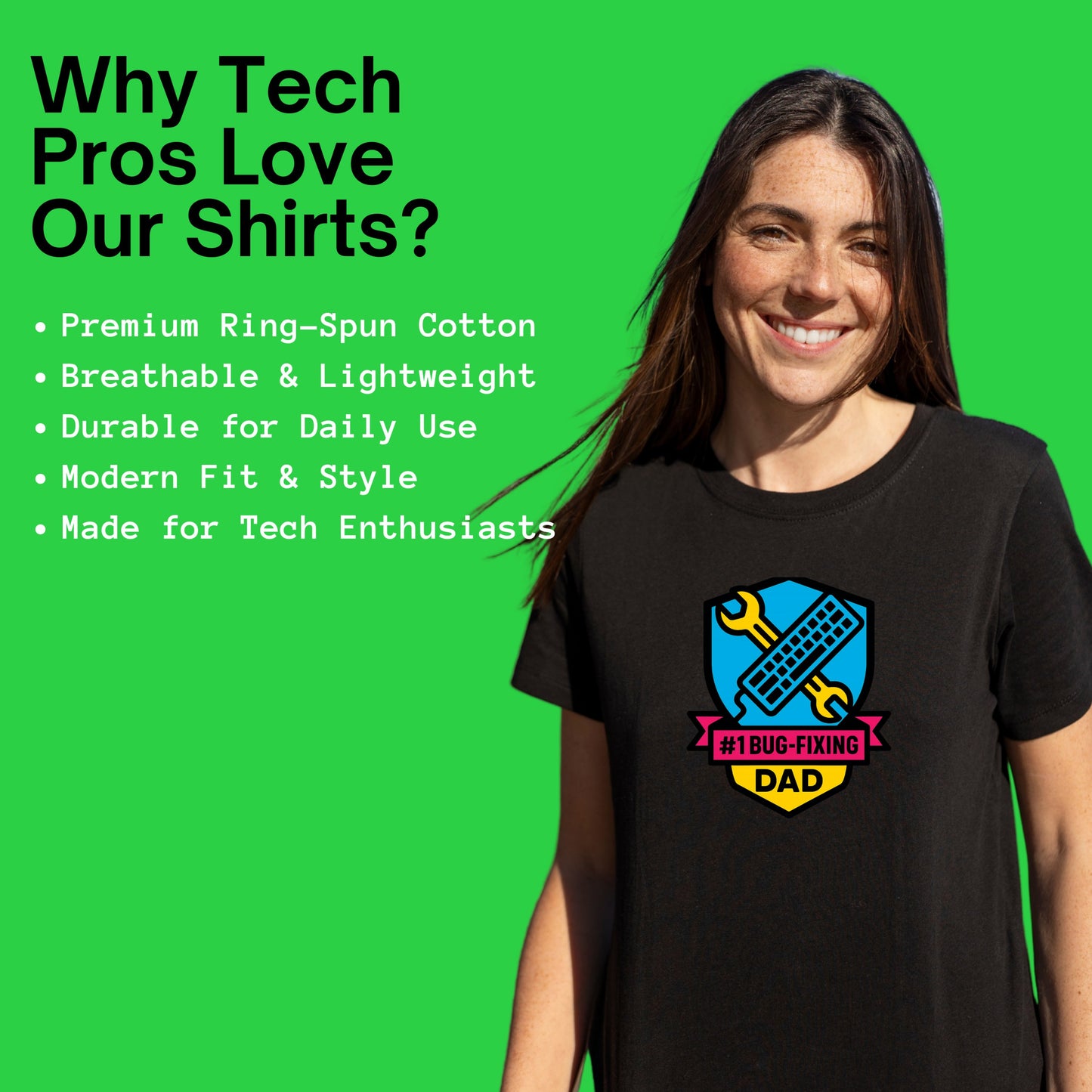 #1 big fixing dad shirt