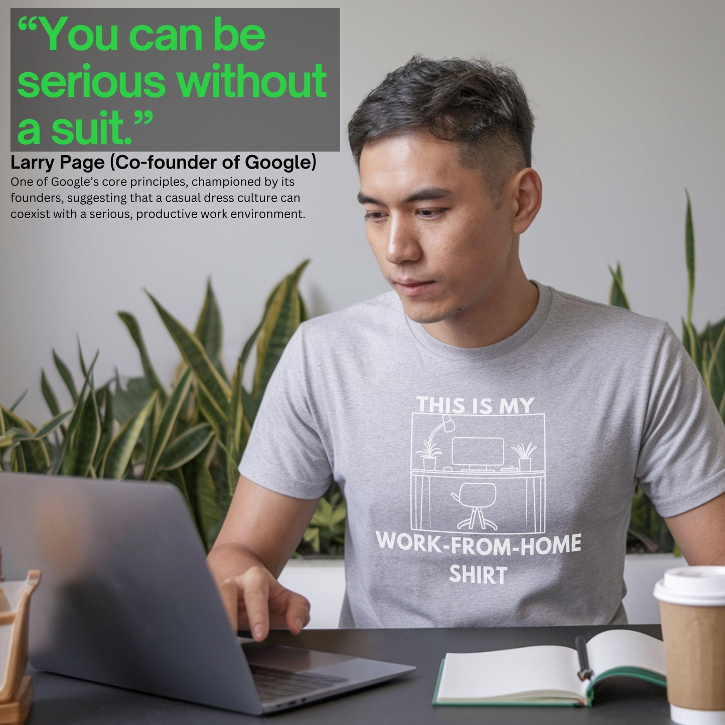 This is my work from home shirt