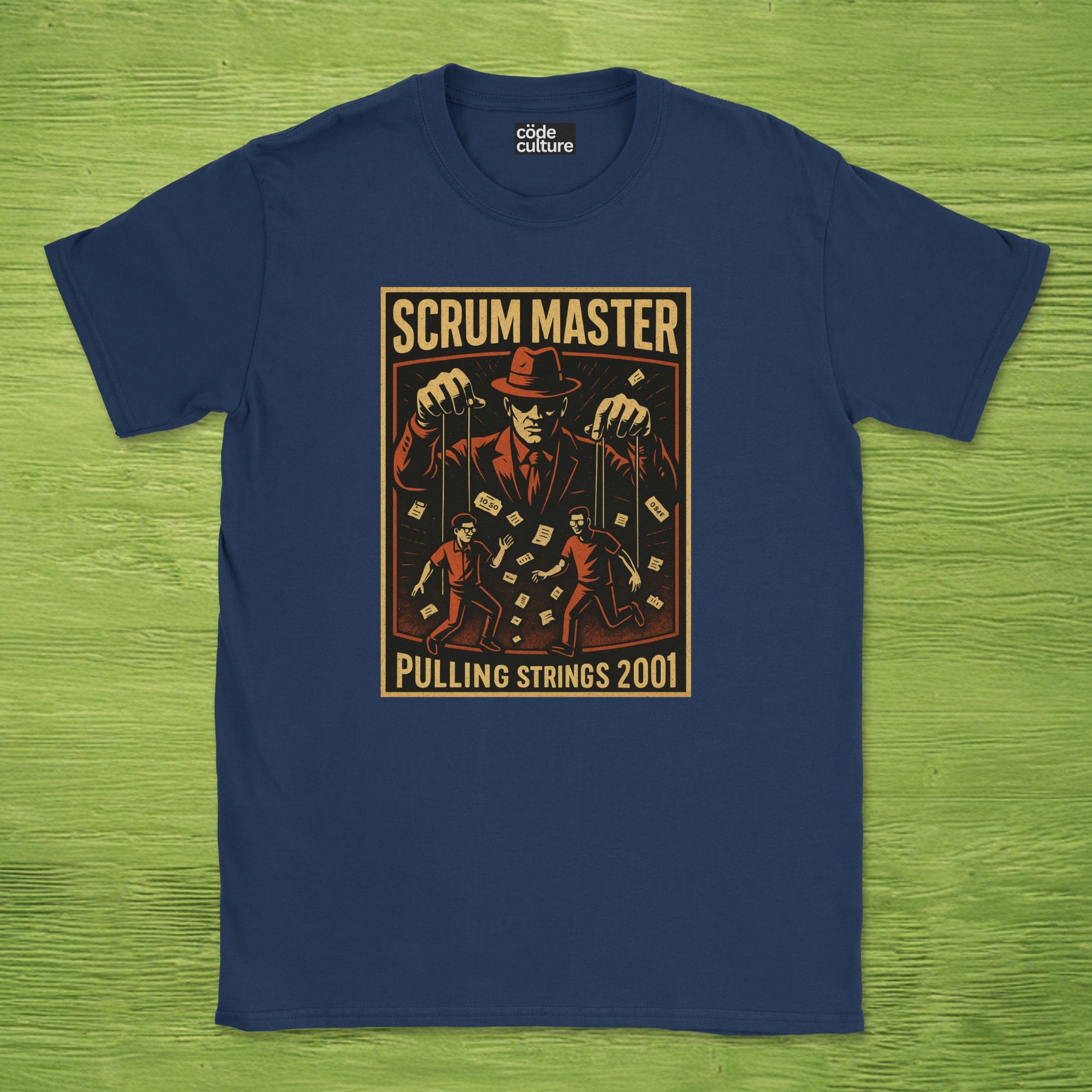 scrum master pulling strings shirt
