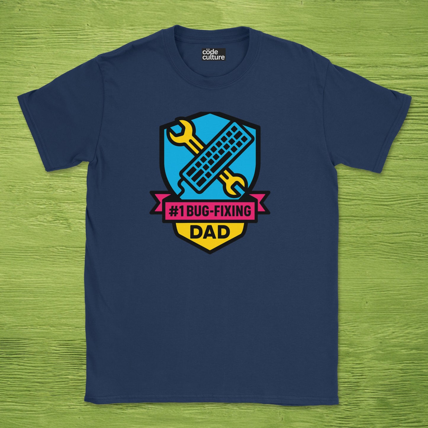 #1 big fixing dad shirt
