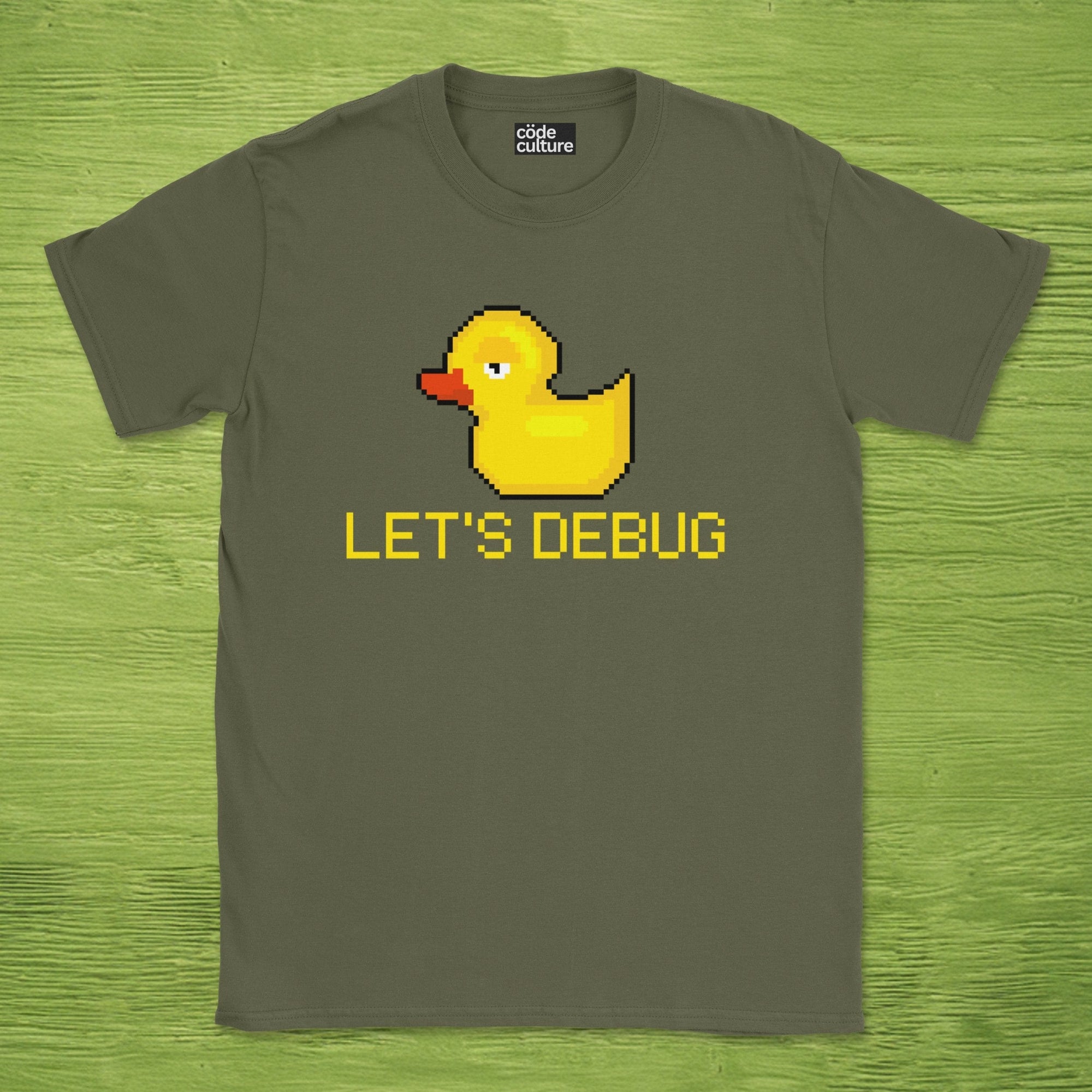 let's debug duck shirt