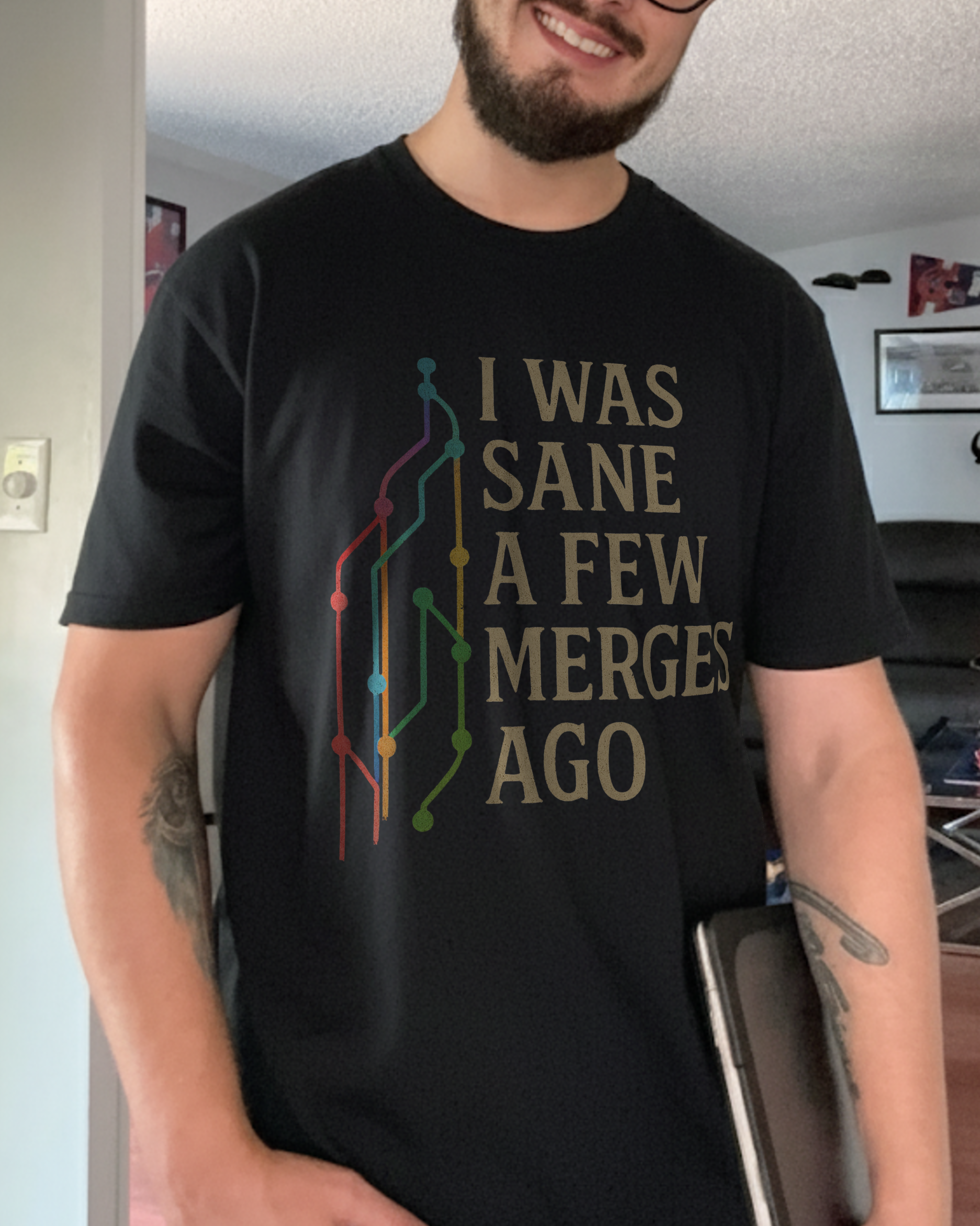 i was sane few merges ago shirt