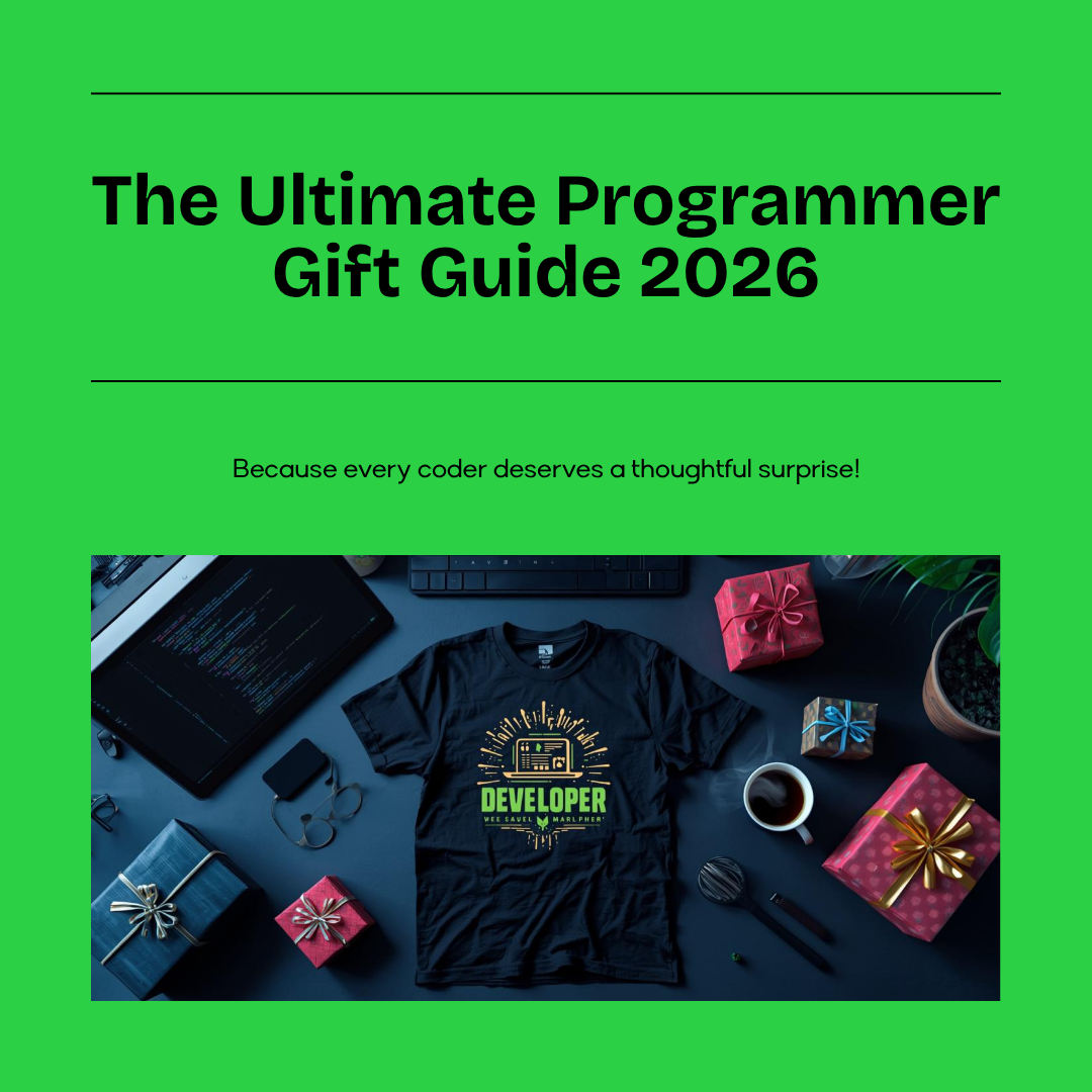 Best gifts for programmers in 2026, including funny developer shirts and coding gift ideas