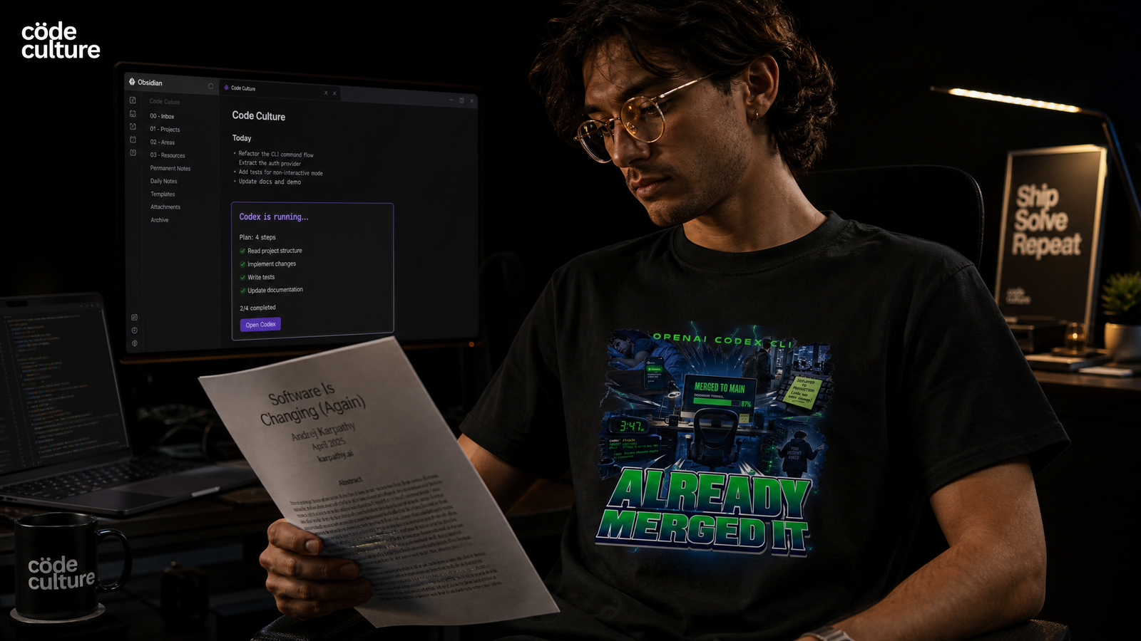 Andrej Karpathy Uses Obsidian and Codex for His AI Research. Here's His Setup.