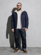 Code Culture catalog | workwear-casual-jacket-mens-coat | color-dark-blue | full body