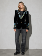 Code Culture catalog | elegant-retro-style-womens-suit-jacket | color-7style | full body