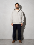 Code Culture catalog | mens-outdoor-fashion-casual-workwear-jacket | color-apricot | full body