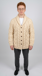 Code Culture catalog | button-rope-cardigan | beige | full body
