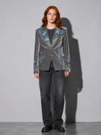 Code Culture catalog | elegant-retro-style-womens-suit-jacket | color-2style | full body