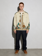 Code Culture catalog | lace-embroidery-stitching-workwear-jacket-men | color-khaki | full body