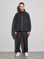 Code Culture catalog | jacket-warm-polar-fleece-jacket | grey | full body