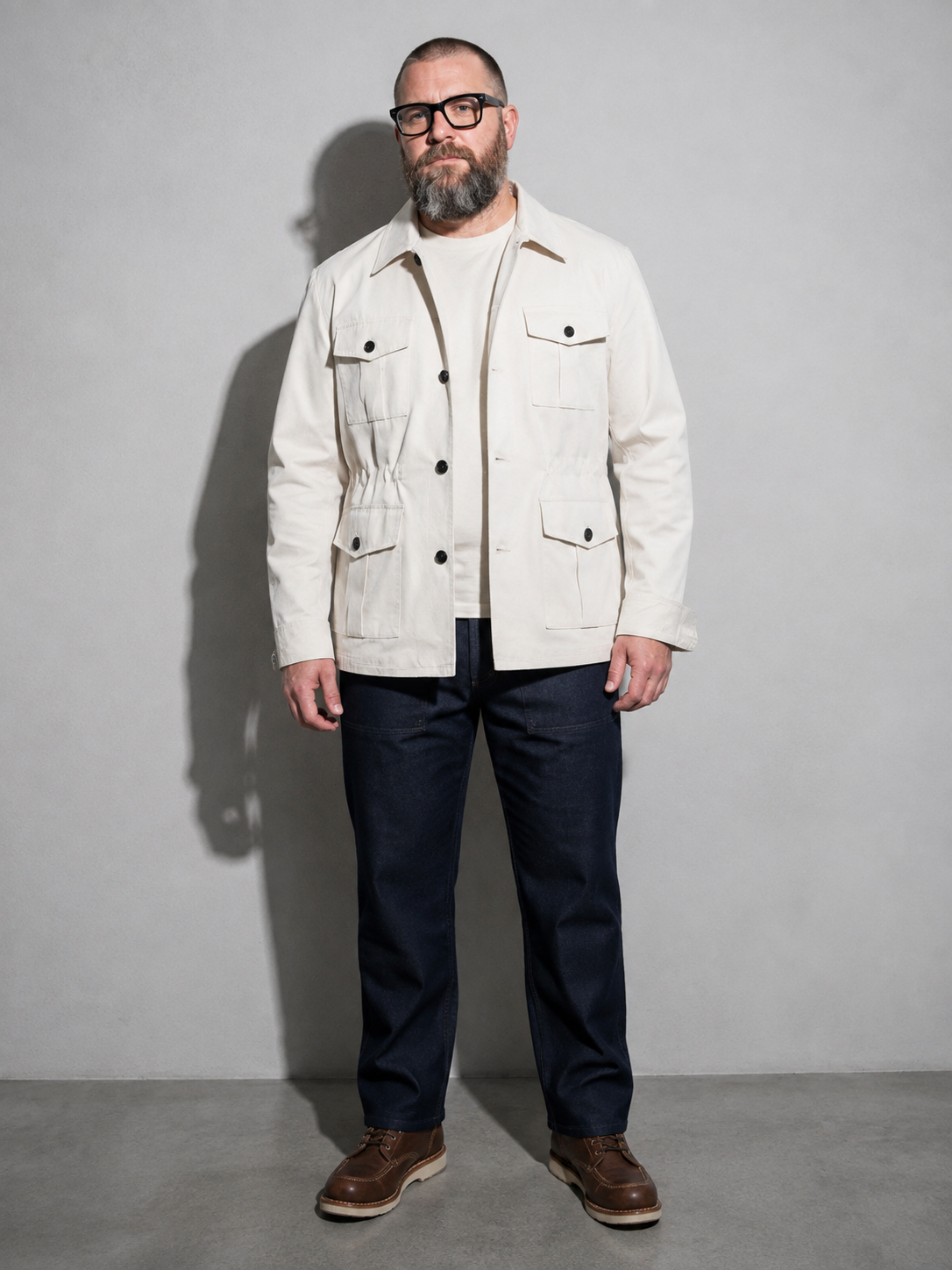 Code Culture catalog | casual-workwear-jacket-mens-jacket-fashionable | color-apricot | full body
