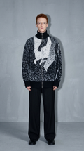 Code Culture catalog | sweater-sweater-loose-and-idle-plush-coat | black | full body