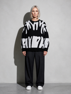 Code Culture catalog | mens-round-neck-sweater-sweater | black | full body