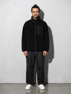 Code Culture catalog | jacket-warm-polar-fleece-jacket | navy-blue | full body