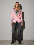 Code Culture catalog | elegant-retro-style-womens-suit-jacket | color-4style | full body