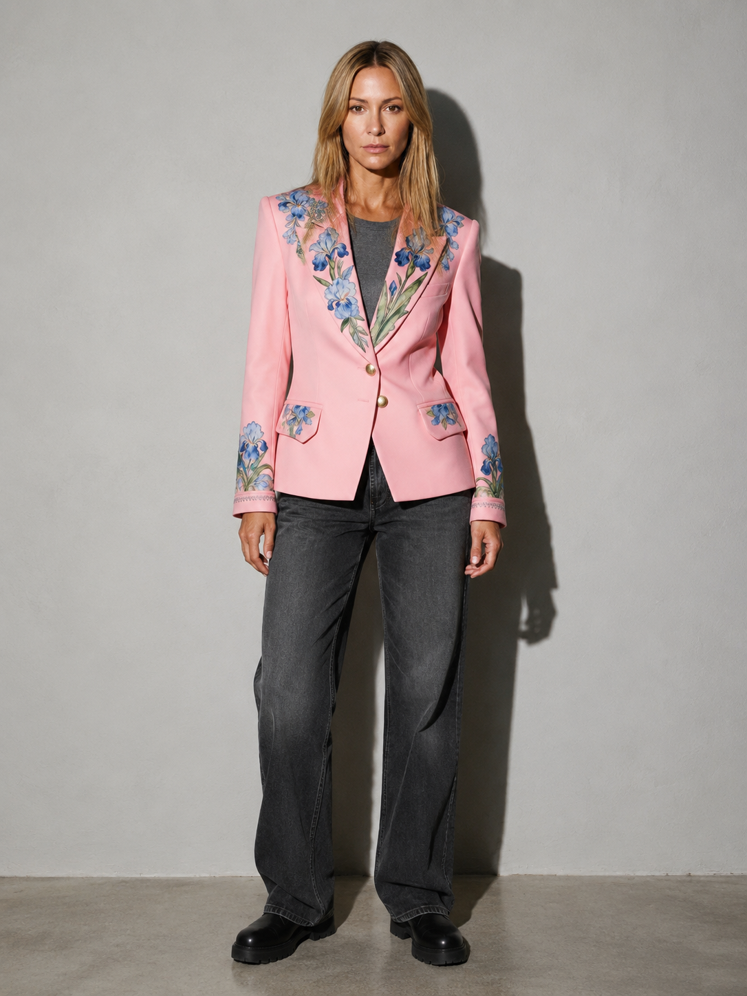 Code Culture catalog | elegant-retro-style-womens-suit-jacket | color-4style | full body