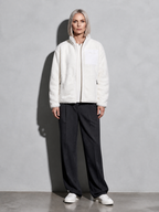 Code Culture catalog | mens-cardigan-fleece-outdoor-polar-fleece-jacket | beige | full body