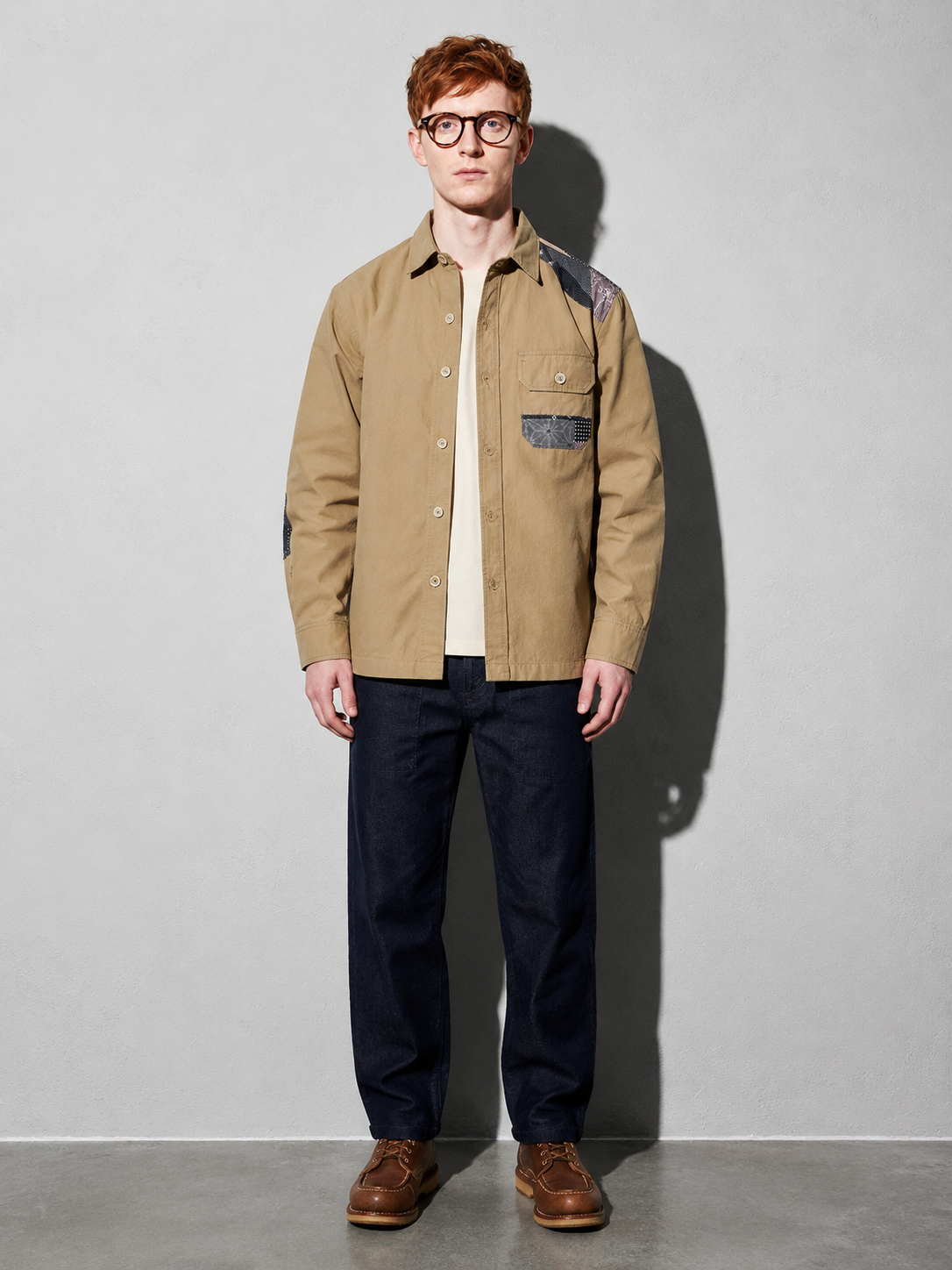 Code Culture catalog | fashion-teen-casual-retro-workwear | color-khaki | full body
