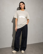 Senyor Engineer Premium Shirt — Ivory Model Full Body