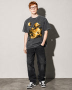Debug Duck Midnight Premium Shirt — Pepper Model Full Body