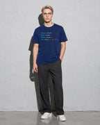 Querying my black Premium Shirt — True Navy Model Full Body