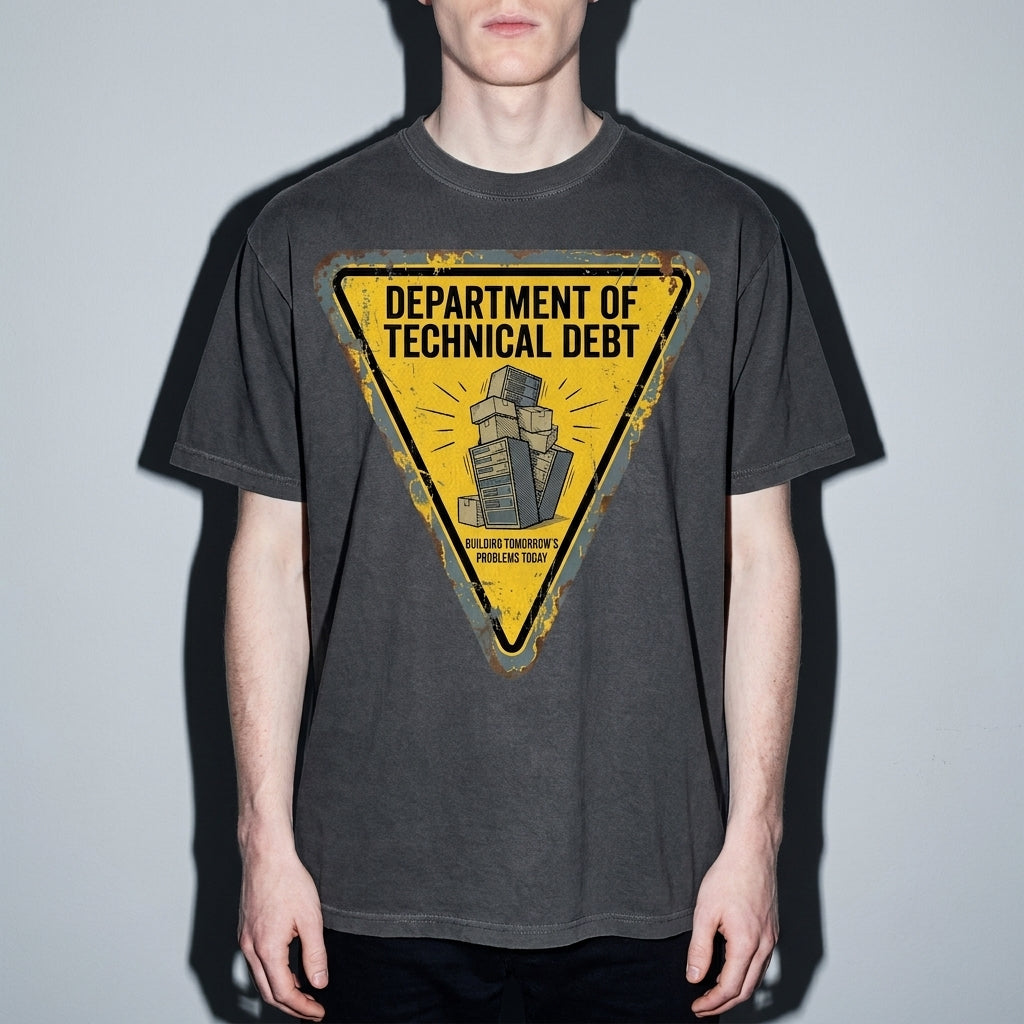 department of technical debt Premium Shirt — Pepper Model Zoom Hero