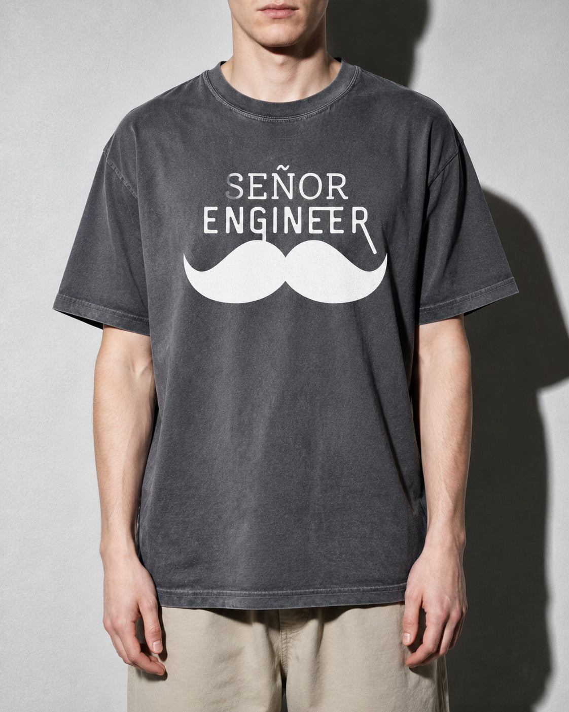 Senyor Engineer Premium Shirt — Pepper Model Zoom Hero