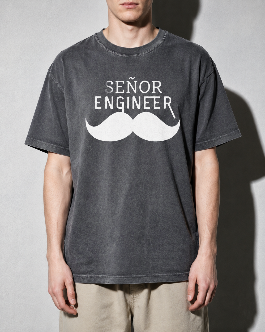 Senyor Engineer Premium Shirt — Pepper Model Zoom Hero