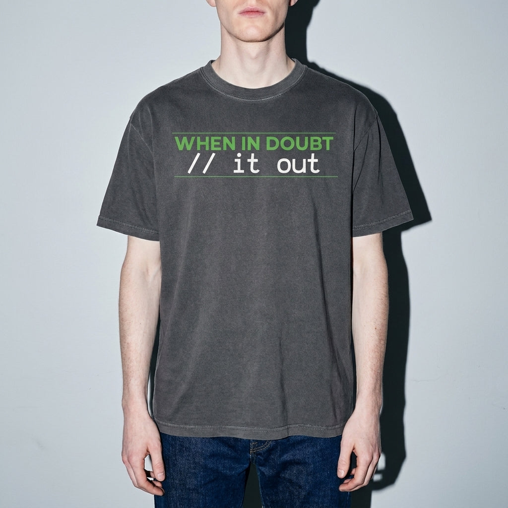 comment it out Premium Shirt — Pepper Model Zoom Hero