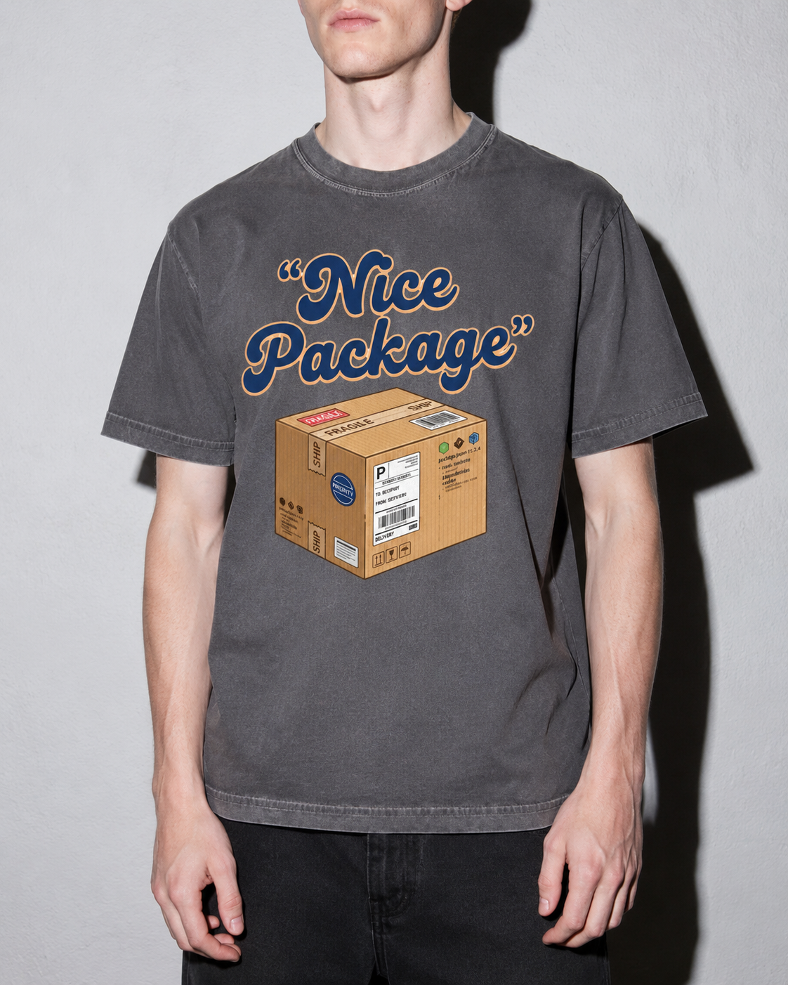 Nice Package Premium Shirt — Pepper Model Zoom Hero