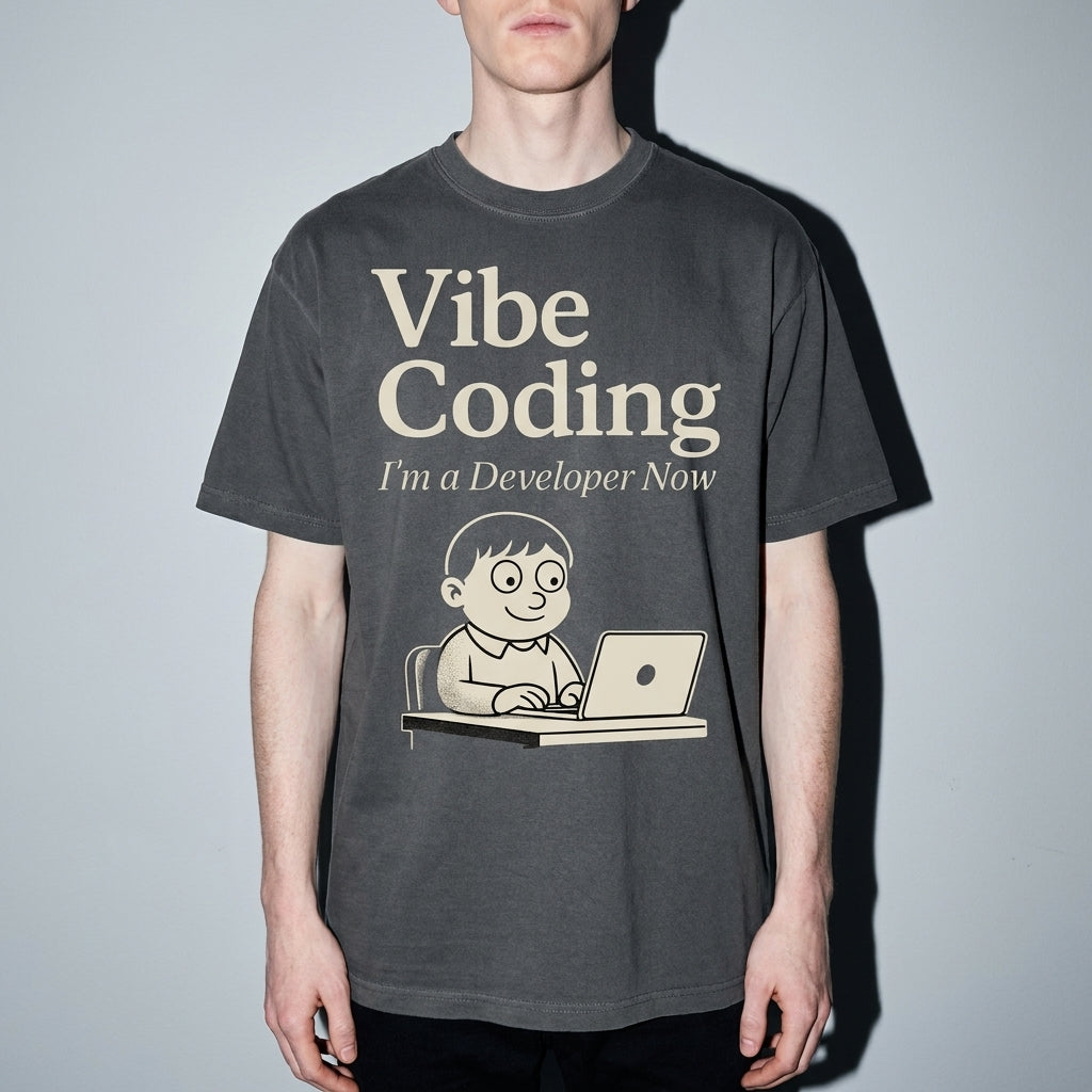 vibe coding Premium Shirt — Pepper Model Zoom Hero
