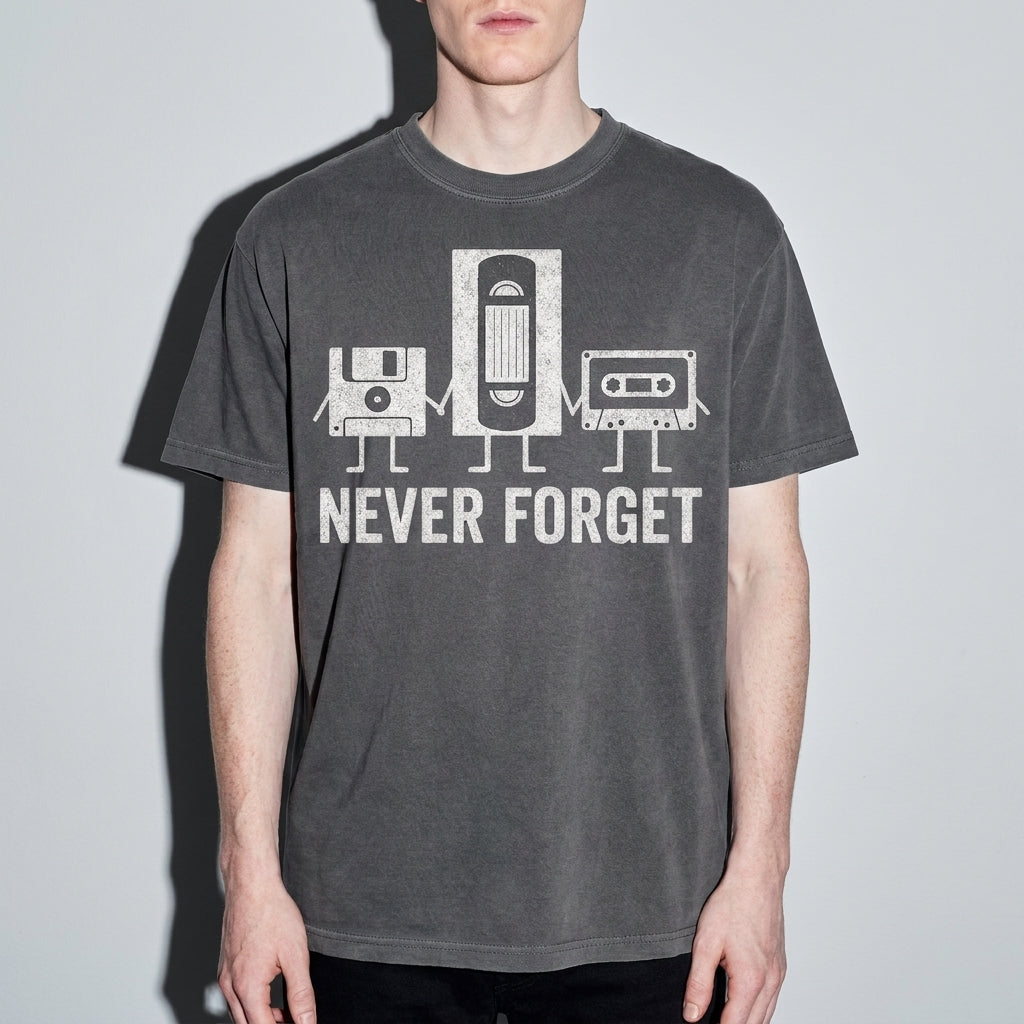 never forget Premium Shirt — Pepper Model Zoom Hero