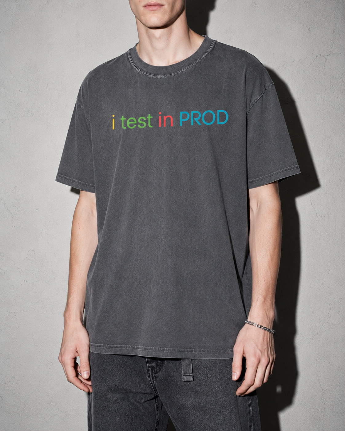 i test in PROD Premium Shirt — Pepper Model Zoom Hero