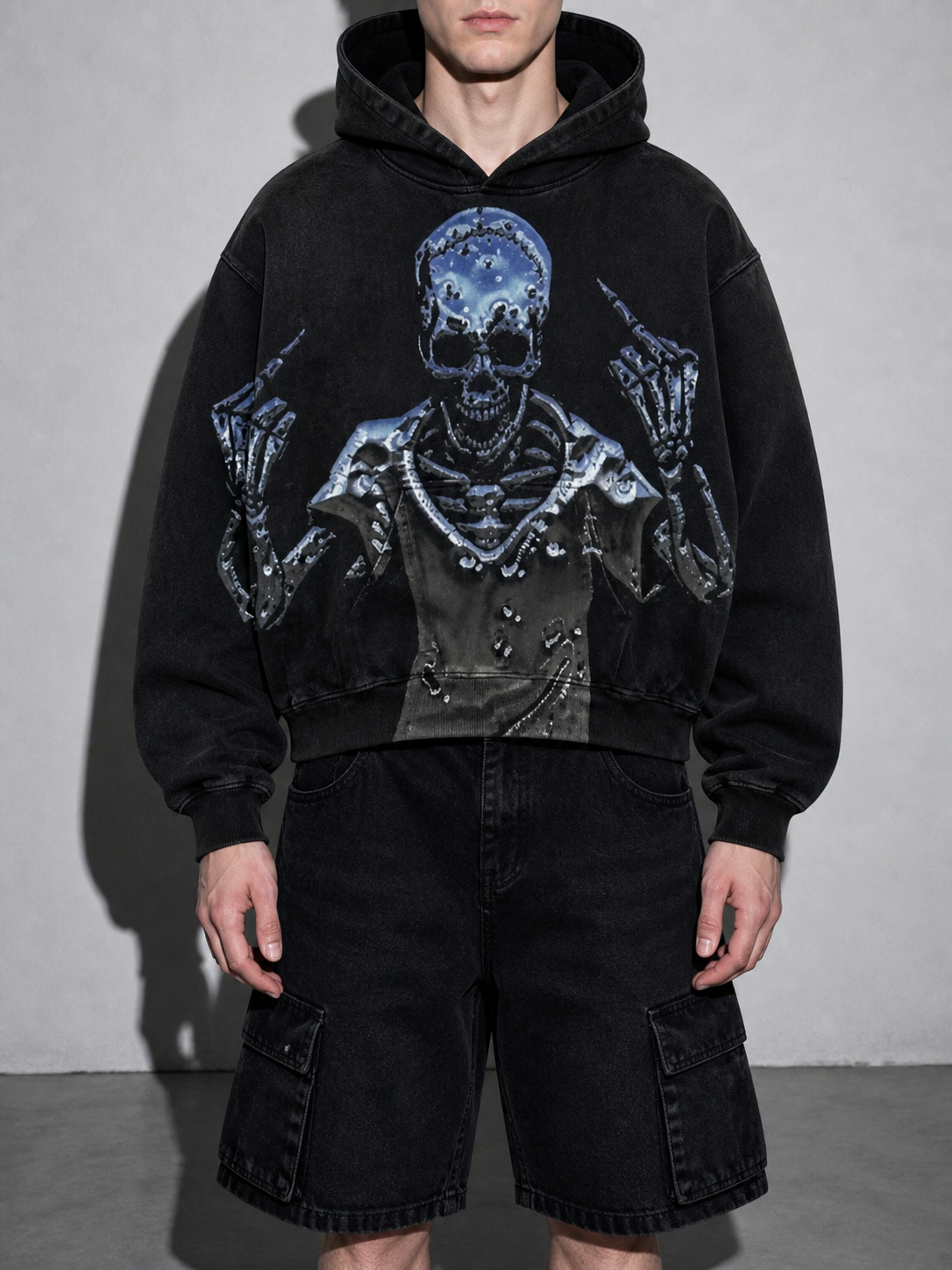 Code Culture catalog | casual-letter-explosion-print-hoodie-men-harajuku-vintage | tmw49315 | zoom detail