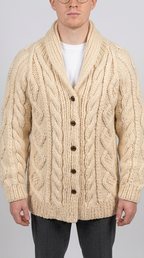 Code Culture catalog | button-rope-cardigan | beige | zoom detail