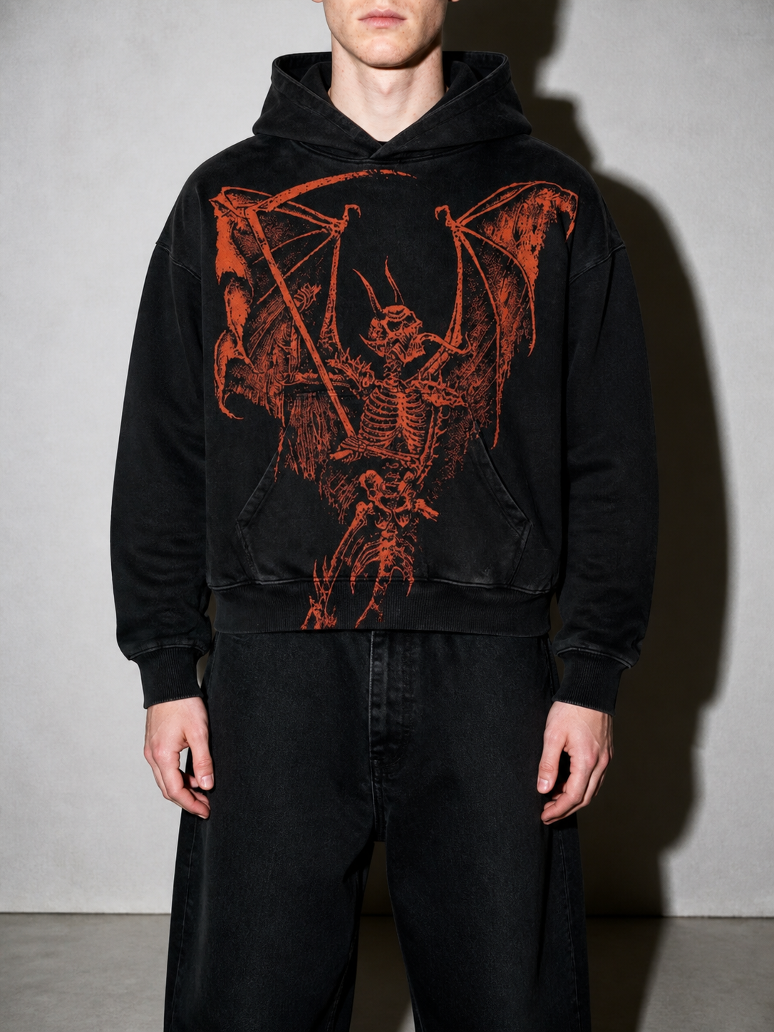 Code Culture catalog | casual-letter-explosion-print-hoodie-men-harajuku-vintage | tmw49312 | zoom detail
