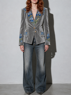 Code Culture catalog | elegant-retro-style-womens-suit-jacket | color-2style | zoom detail