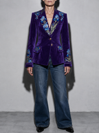 Code Culture catalog | elegant-retro-style-womens-suit-jacket | color-3style | zoom detail