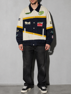 Code Culture catalog | mens-autumn-loose-fitting-street-style-casual-couplewear | color-khaki | zoom detail