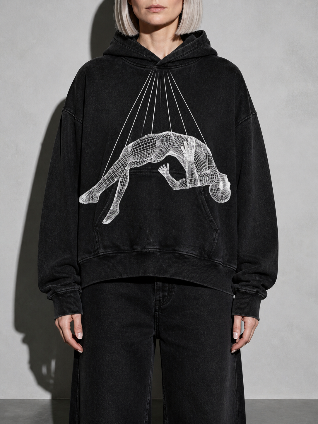 Code Culture catalog | casual-letter-explosion-print-hoodie-men-harajuku-vintage | tmw4939 | zoom detail