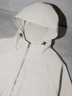 Code Culture catalog | mens-outdoor-fashion-casual-workwear-jacket | color-apricot | macro flat lay