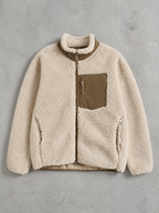 Code Culture catalog | jacket-warm-polar-fleece-jacket | beige | macro flat lay
